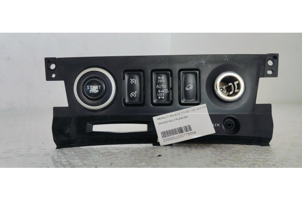 Recambio de mando multifuncion para renault koleos 2.0 dci 150 4x4 fap referencia OEM IAM   
