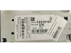 Recambio de sistema audio / radio cd para opel insignia berlina excellence referencia OEM IAM 13310167  