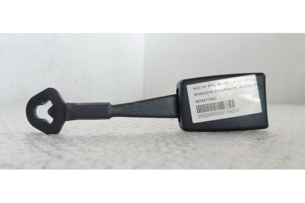 Recambio de enganche cinturon delantero izquierdo para audi a4 berlina (8e) 1.9 tdi (96kw) referencia OEM IAM 8E0857755C  