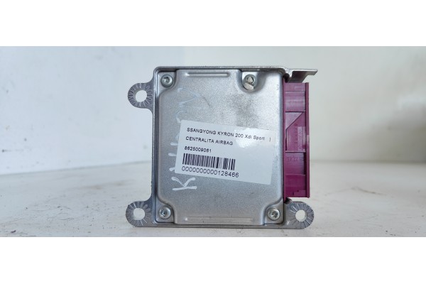 Recambio de centralita airbag para ssangyong kyron 200 xdi sport referencia OEM IAM 8625009061  