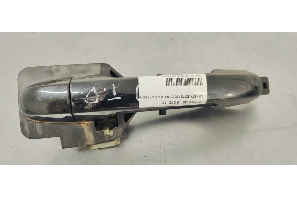 Recambio de maneta exterior trasera derecha para hyundai i30 1.6 crdi 115 referencia OEM IAM   