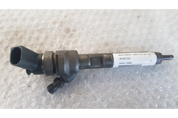 Recambio de inyector para bmw serie 1 berlina (e81/e87) 118d referencia OEM IAM 0445110289  