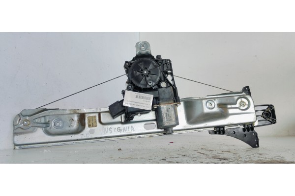 Recambio de elevalunas trasero derecho para opel insignia berlina selective referencia OEM IAM 966309102  