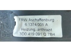 Recambio de volante para volkswagen touareg (7la) tdi r5 referencia OEM IAM 3D0419091Q  