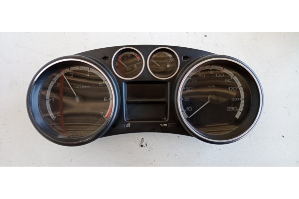 Recambio de cuadro instrumentos para peugeot 308 confort referencia OEM IAM 610334 9665107380 