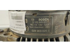 Recambio de alternador para audi a4 avant (b5) 1.9 tdi referencia OEM IAM 0123505011  