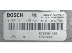 Recambio de centralita motor uce para renault scenic ii 1.9 dci diesel referencia OEM IAM 0281011776  