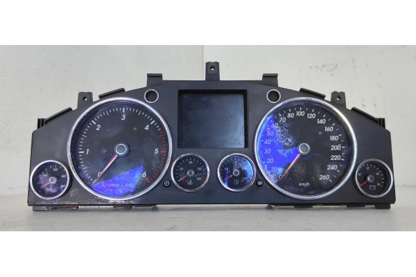 Recambio de cuadro instrumentos para volkswagen touareg (7la) tdi r5 referencia OEM IAM 0263655014  