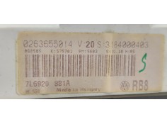 Recambio de cuadro instrumentos para volkswagen touareg (7la) tdi r5 referencia OEM IAM 0263655014  