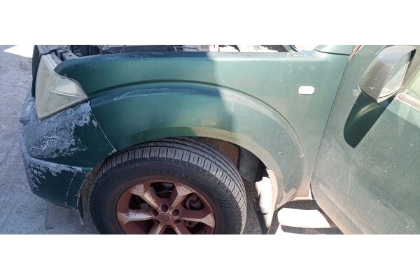 Recambio de aleta delantera izquierda para nissan navara pick-up (d40m) king cab le 4x4 referencia OEM IAM   