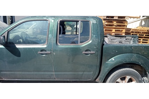 Recambio de puerta trasera izquierda para nissan navara pick-up (d40m) king cab le 4x4 referencia OEM IAM   